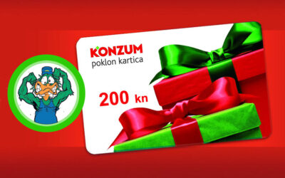 Osvoji Konzum karticu sa 200 kuna!